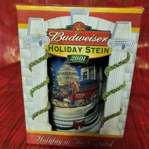 2001 Budweiser Holiday Stein